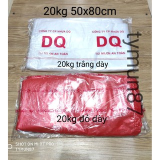 1kg túi nilon 2 quai xách 10kg-15kg-20kg-30kg