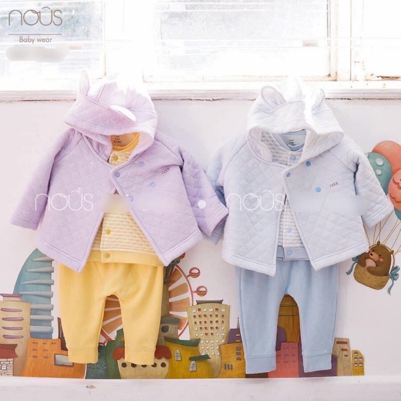NOUS - áo khoác jacket zigzag