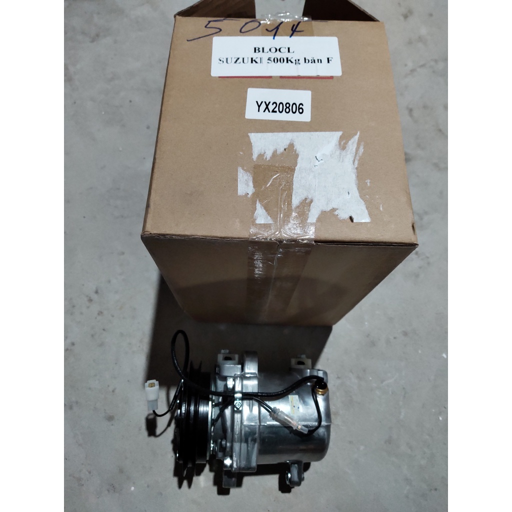 Lốc điều hoà SK501F lắp xe Suzuki 500Kg bản F