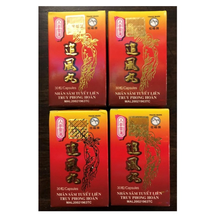 NHÂN SÂM TUYẾT LIÊN TRUY PHONG HOÀN - hỗ trợ người bị thoái hóa, đau nhức mỏi xương khớp.