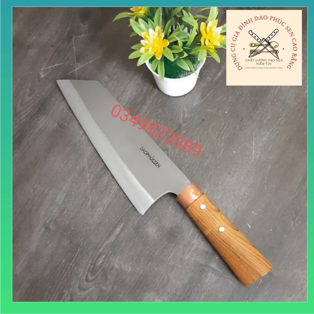 Dao bếp phúc sen deba chặt thái đa năng không han rỉ.