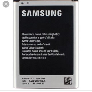Pin samsung galaxy note 2 N7100 xịn bảo hành 6 tháng đổi mới
