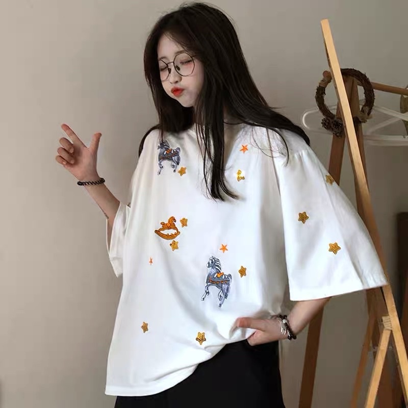 Áo thun thêu hình Quảng châu loại 1 | BigBuy360 - bigbuy360.vn