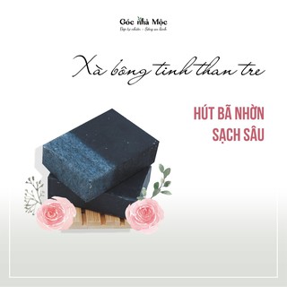Xà bông sạch mụn đầu đen thảo mộc Handmade