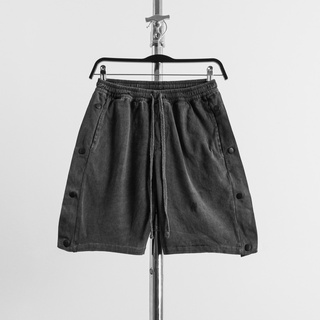 Quần shorts The Bad God Buttons basic kaki