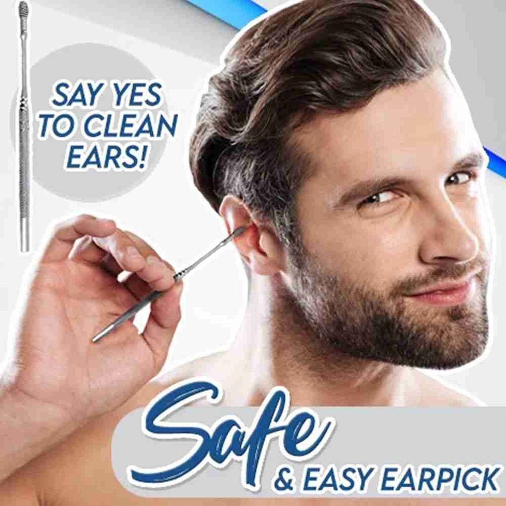 [Hàng mới về] Dụng cụ lấy ráy tai bằng thép không gỉ tiện dụng