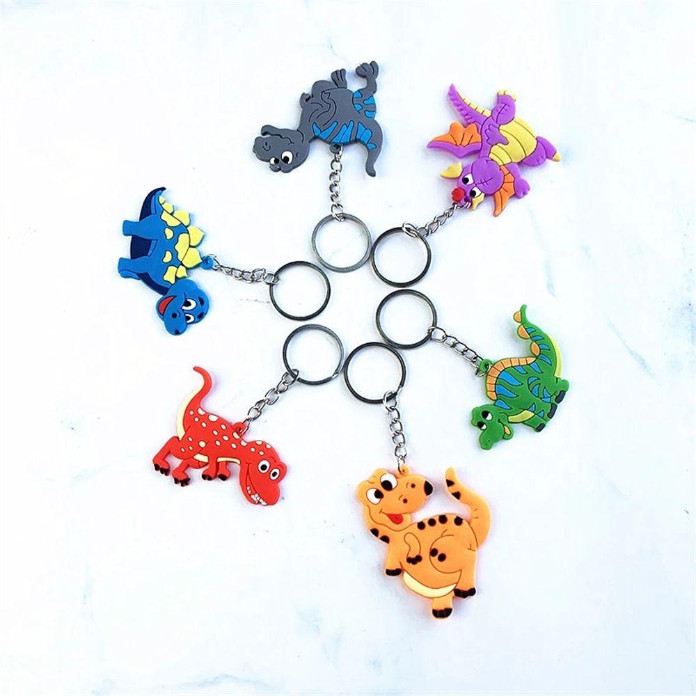 Set 10 Móc Khóa Hình Khủng Long Dễ Thương