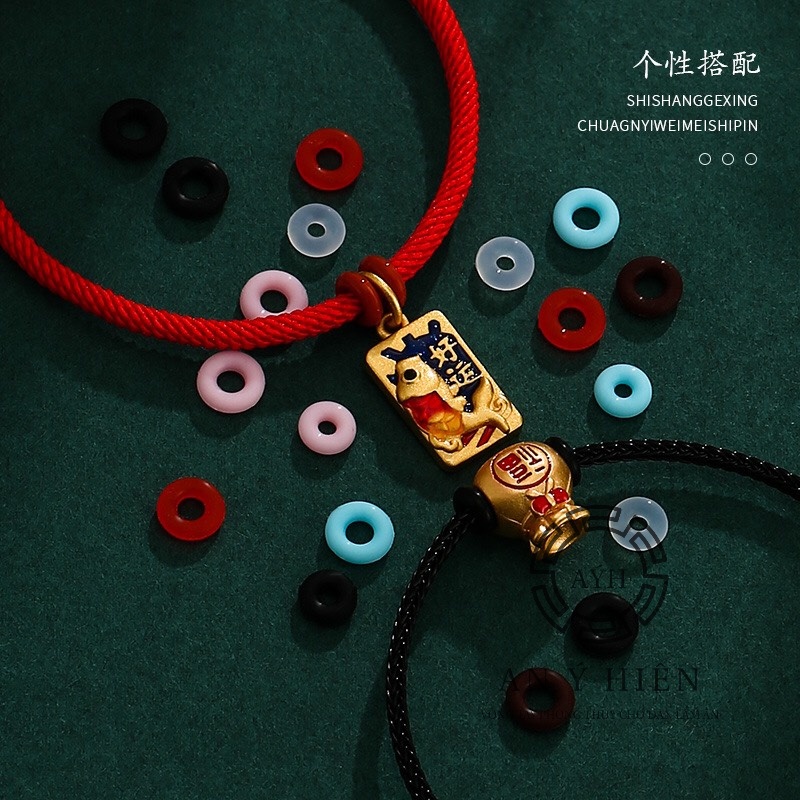 Chốt chặn cao su xanh dương ( An Ý Hiên)