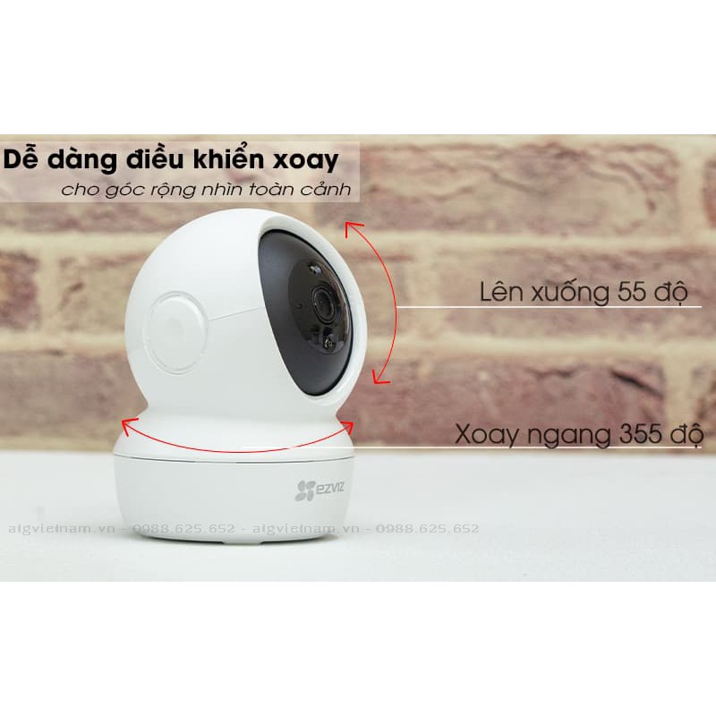 Camera Wifi Ezviz C6N Full HD 1080P - Hàng chính hãng - Bảo hành 2 năm - BÁN CHẠY SỐ 1