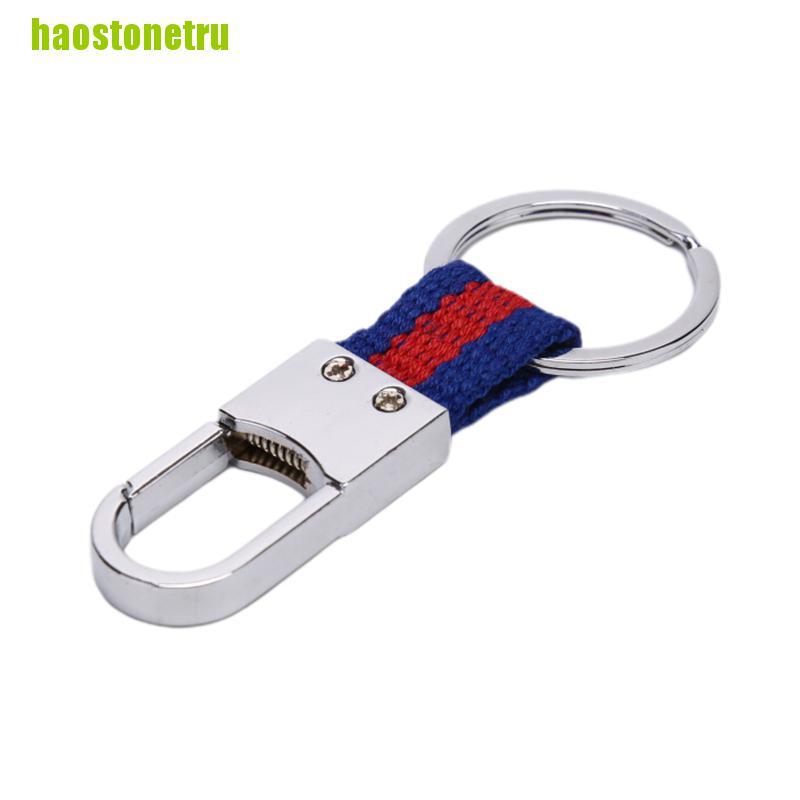 Giá đỡ chìa khóa bằng da Nylon có móc khóa tiện dụng