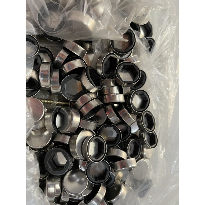 Combo 20 nắp đậy đầu vít trụ cầu thang kính inox 304