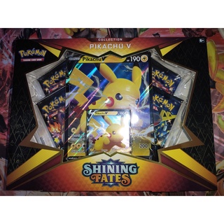 Box trò chơi Pokemon Collection PikaChu V Shining Fates