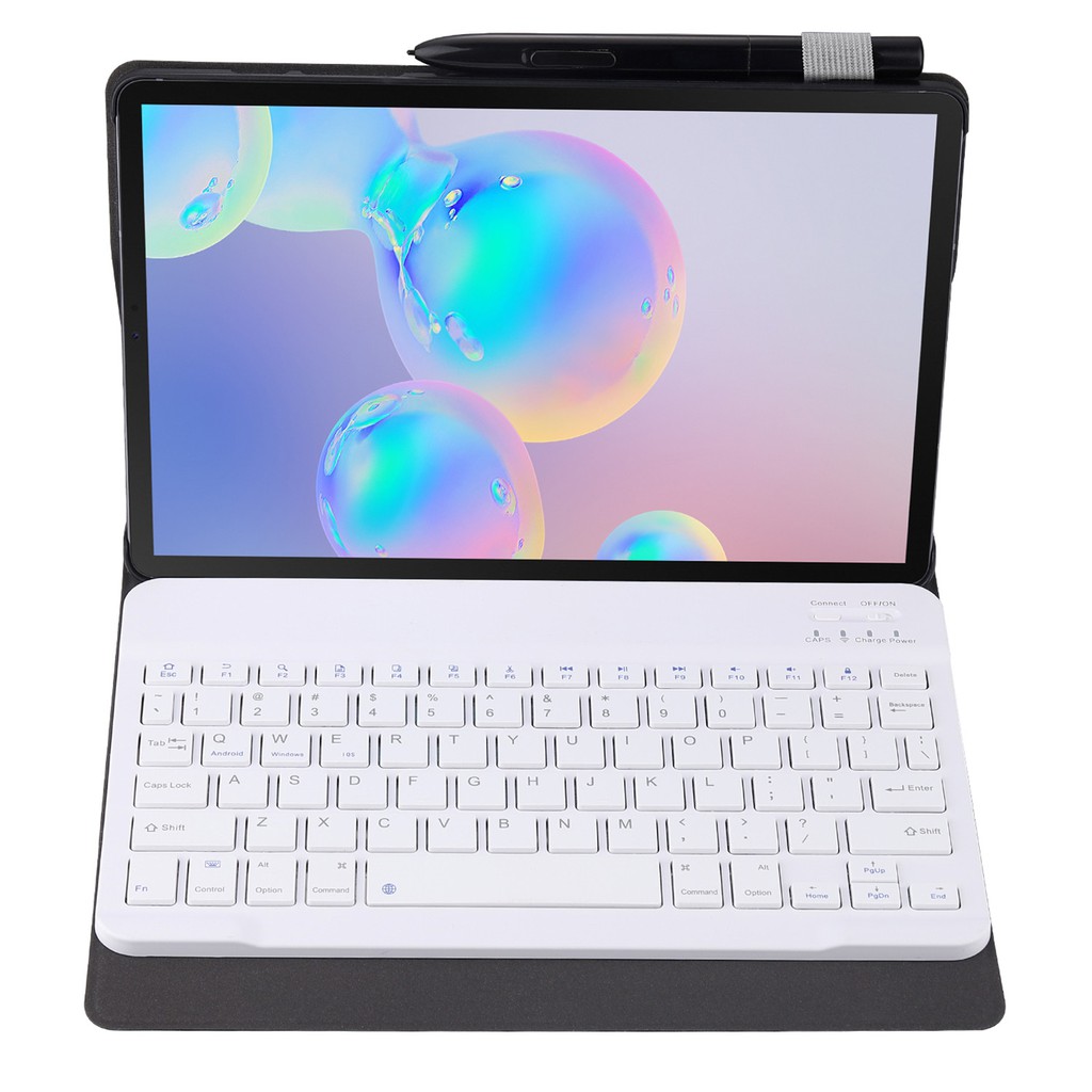 Bao Da Máy Tính Bảng Có Bàn Phím Bluetooth 3.0 Không Dây Cho Samsung Galaxy Tab S6 Lite 10.4 P610 / P615 P615 / P615