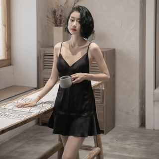 Váy ngủ ren V ngực mã 632