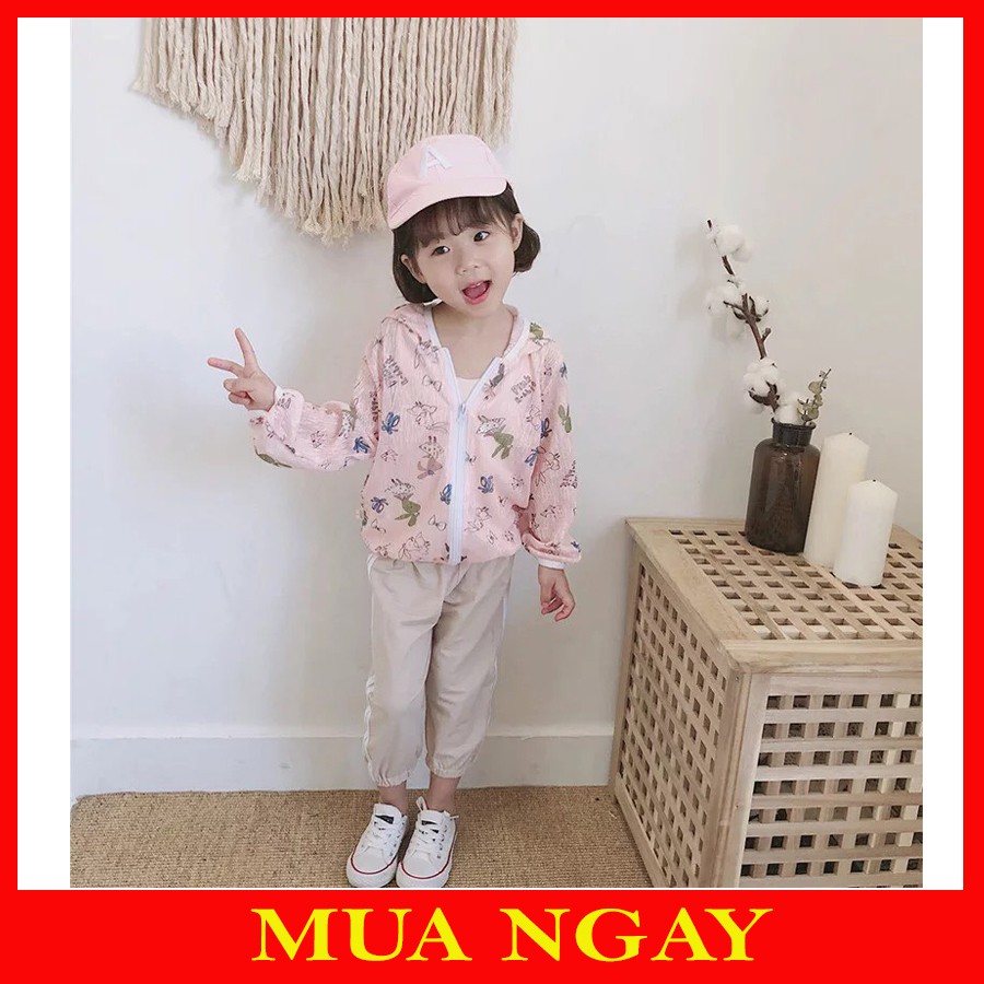Áo Chống Nắng Chống Tia UV Cute Cho Bé Yêu