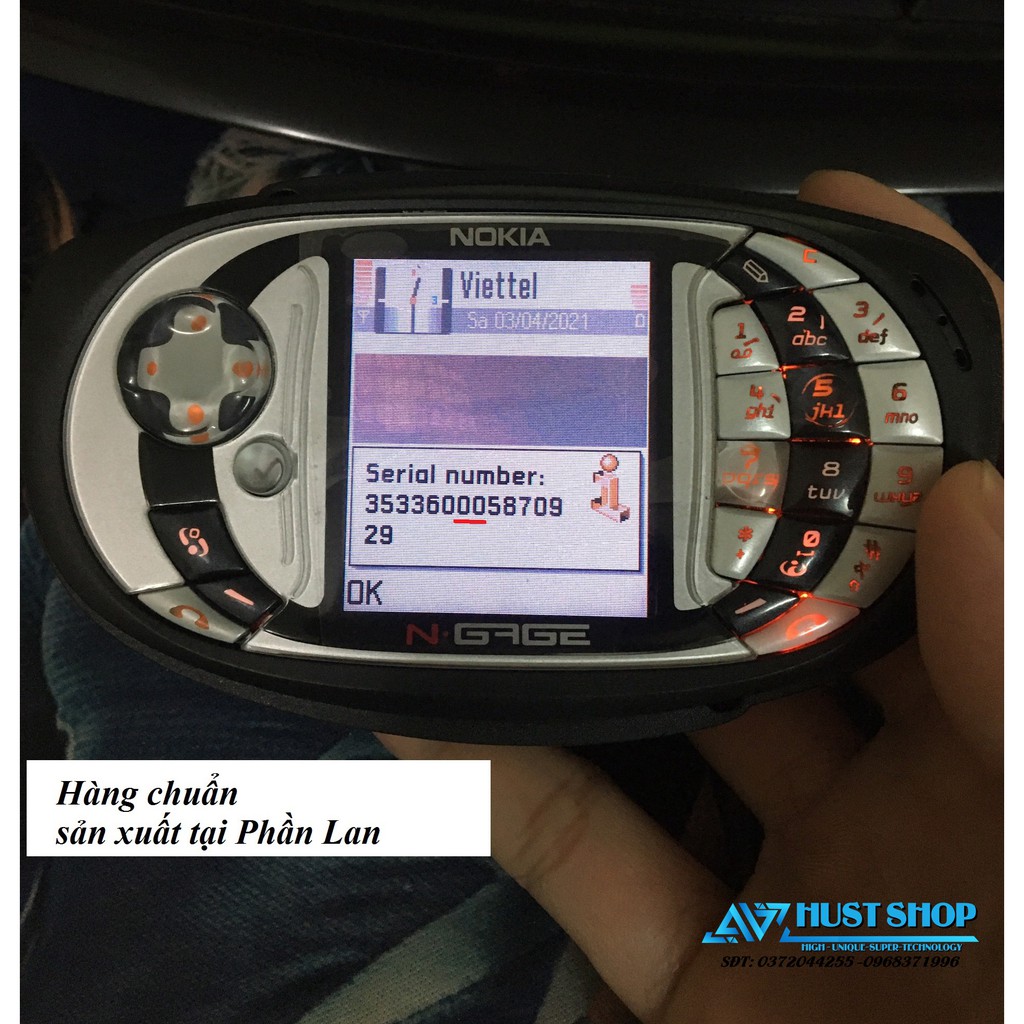 Điện Thoại Nokia N-gage Sản Xuất Tại Phần Lan Tặng Thẻ Nhớ MMC Cài Full Game Cổ Điển [Chính Hãng] | BigBuy360 - bigbuy360.vn