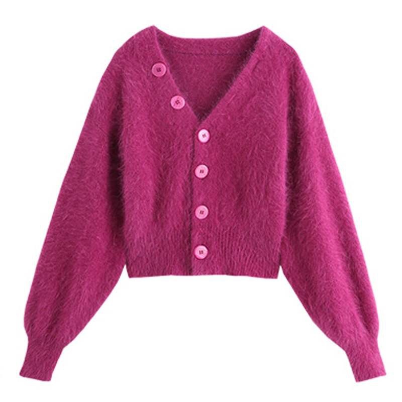 Áo Khoác Cardigan Dệt Kim Thời Trang Mùa Thu Cho Nữ