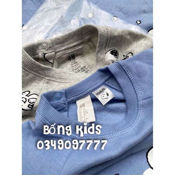 Áo Nỉ Bé Trai Cún Sno0py HaM