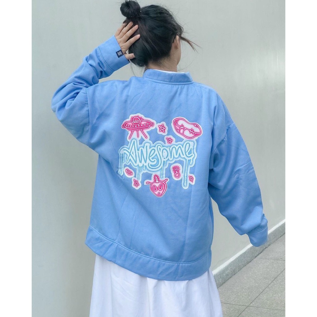 Áo Khoác Cardigan In Logo Chất Nỉ Ngoại Chống Nắng Cực Tốt