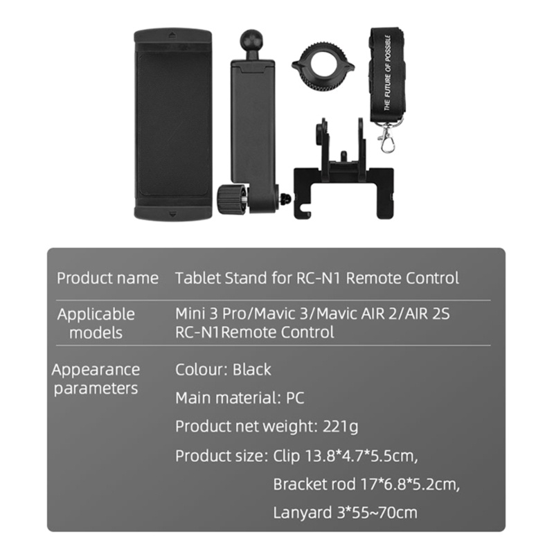 Giá Đỡ Máy Tính Bảng Điều Khiển Từ Xa Cho Mavic Air 2 / 2S / 3 / MINI 2 / MINI 3 PRO