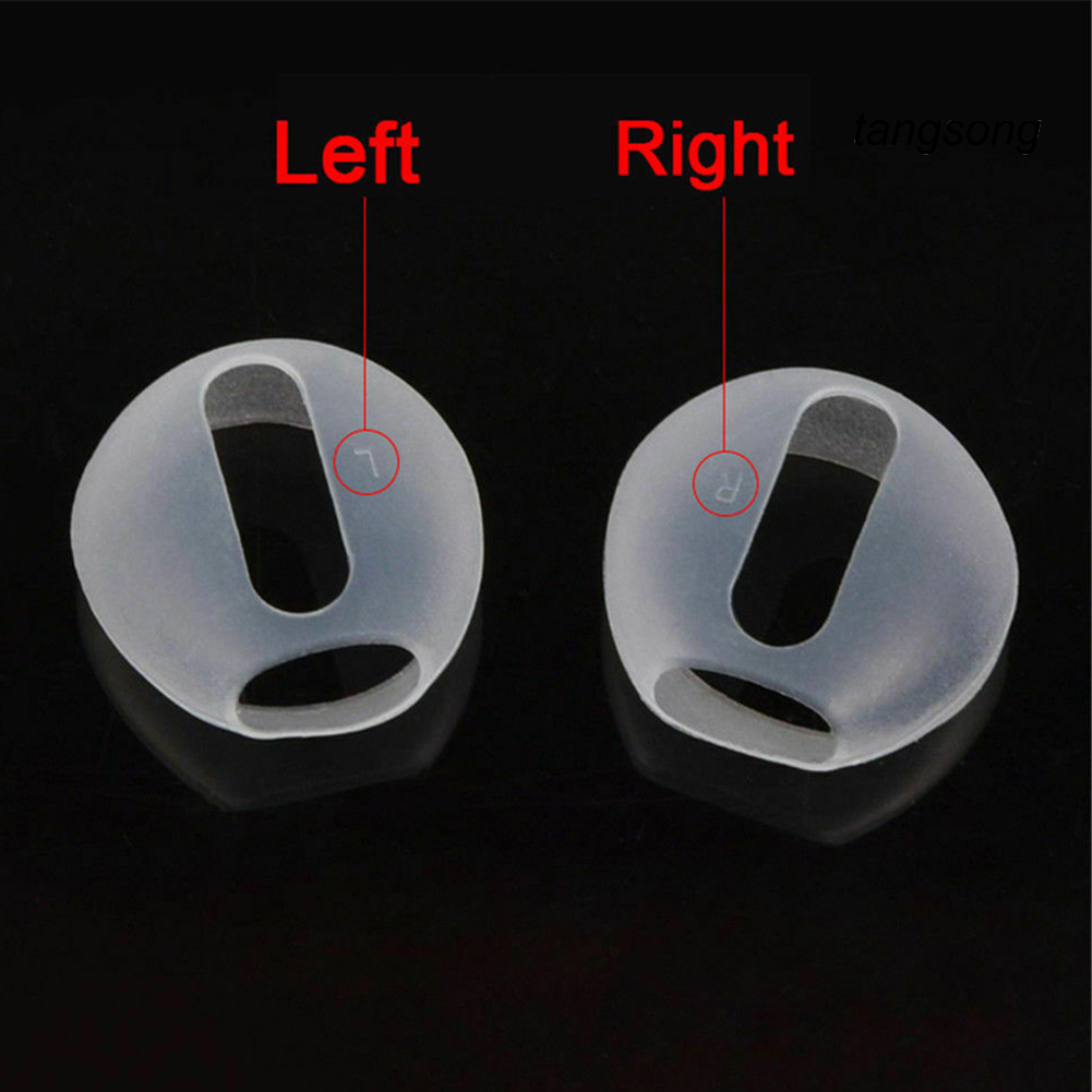 2 Cặp Vỏ Silicone Chống Trượt Bảo Vệ Tai Nghe Airpods 1 / 2