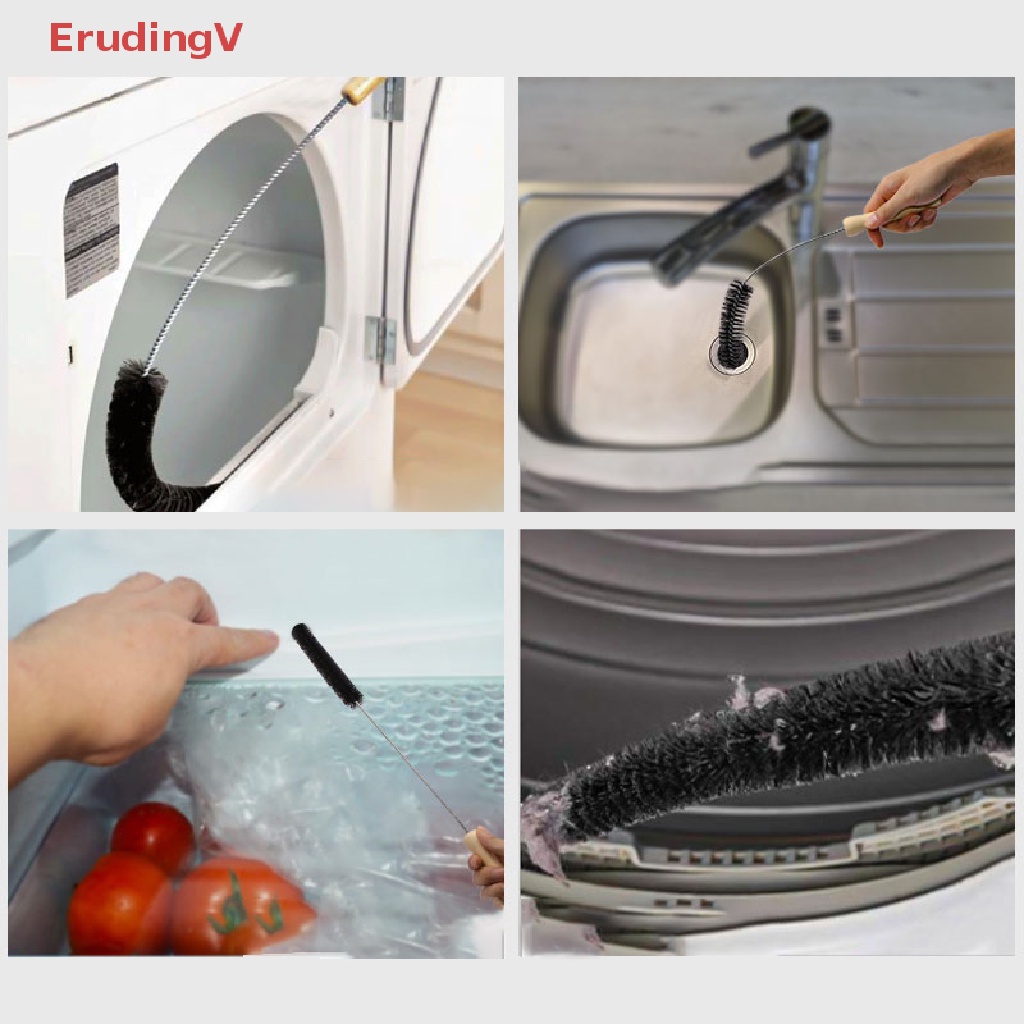 Bàn Chải Vệ Sinh Máy Giặt Màu Đen Linh Hoạt Tiện Dụng