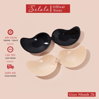 Miếng Dán Ngực Silicone Selala Cài Trước Hình Quả Xoài Siêu Mỏng Siêu Dính