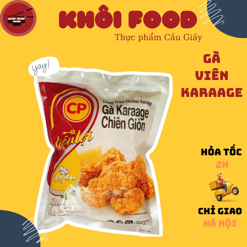 Gà karaage CP chiên giòn ngon