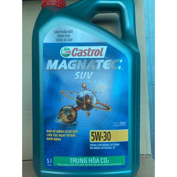 Dầu Castrol 5W30 Magnatec 5W30 5lít (Hàng chính hãng)