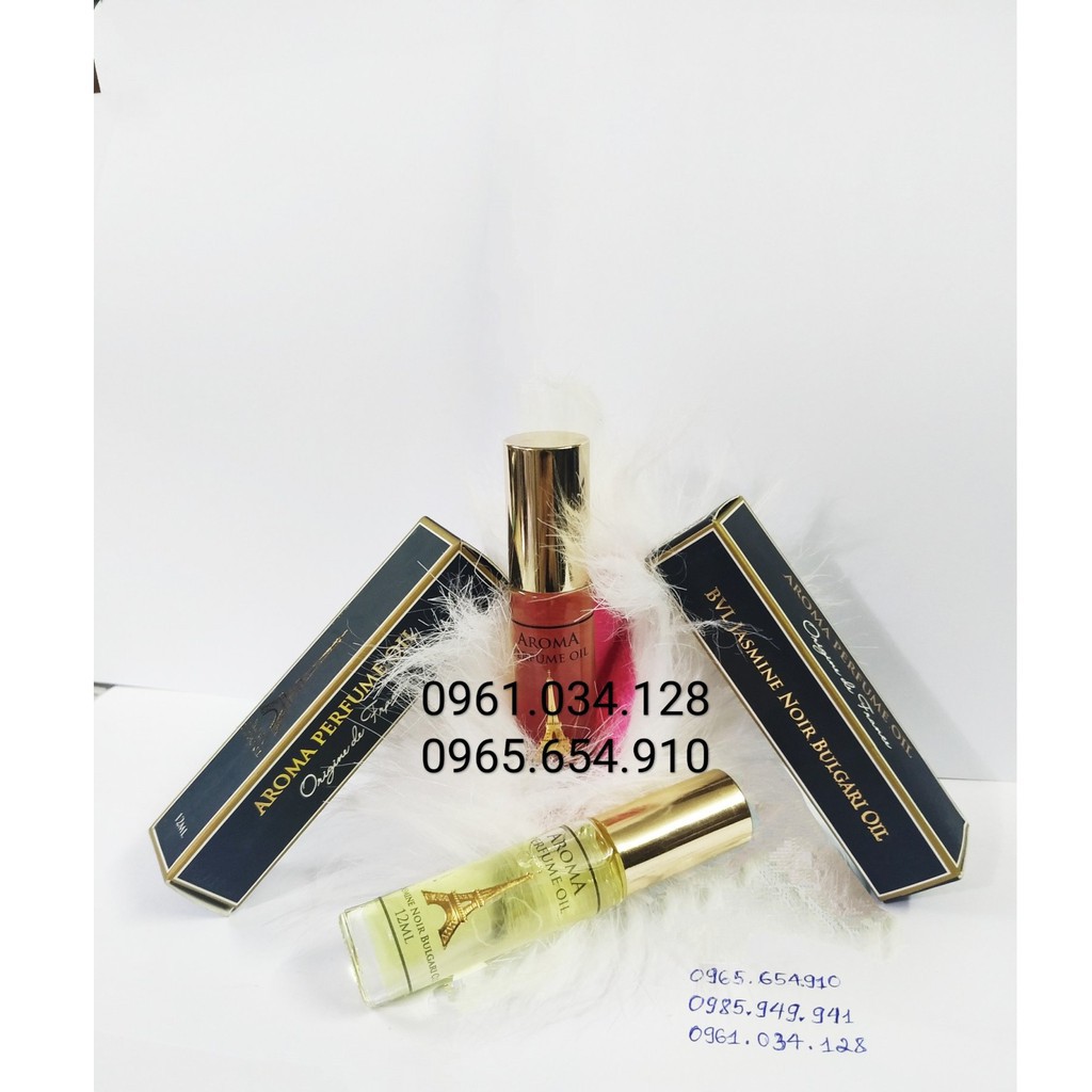 BVL JASMIN NOIR cho nữ tinh dầu lăn mini 12ml - JASMINE NOIR BULGARI OIL