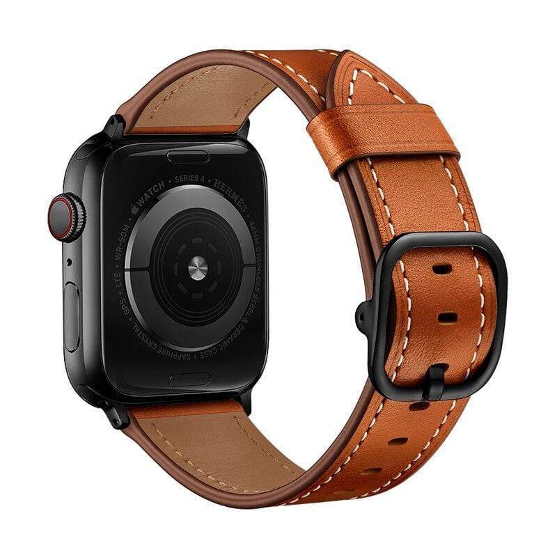 Dây Da Bò Paris Leather dành cho Apple Watch Size 38mm / 40mm / 42mm / 44mm