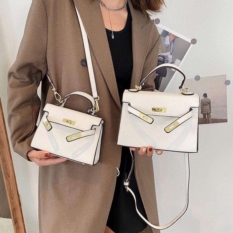 Túi xách nữ đeo chéo, Túi đeo vai hàng cao cấp quảng châu size 20cm TX25 - KRIXI STORE