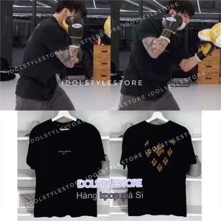 (kèm card) áo thun For boxing Jungkook BTS Live