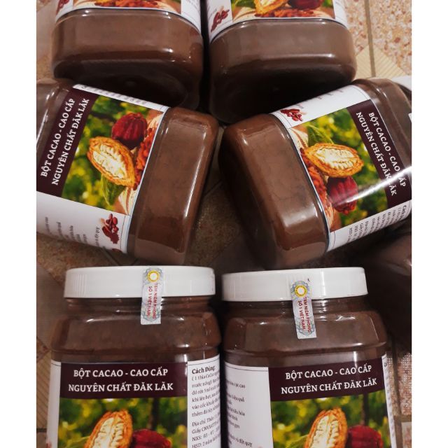 Bột ca cao Dak lak loại 1 hộp 500g nguyên chất cực thơm ngon