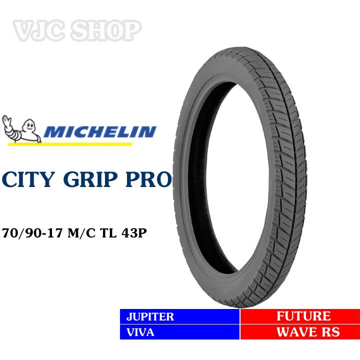 Lốp xe máy Michelin 70/90-17 City Grip Pro