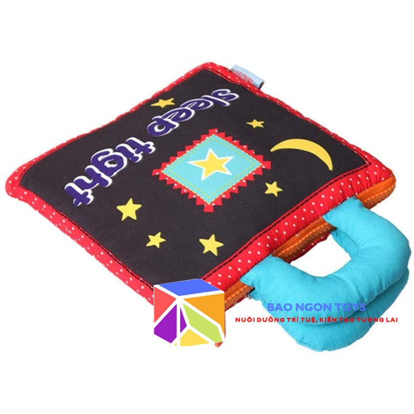 ĐỒ CHƠI SÁCH VẢI CHÚ GẤU DỄ THƯƠNG GIÚP BÉ PHÁT TRIỂN GIÁC QUAN,HỌC CHĂM SÓC BẢN THÂN, SÁCH ĐỌC CHO BÉ TRƯỚC KHI NGỦ