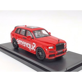 Xe Mô Hình Rolls Royce Mansory Cullinan 1:64 Time Micro ( Supreme Đỏ )