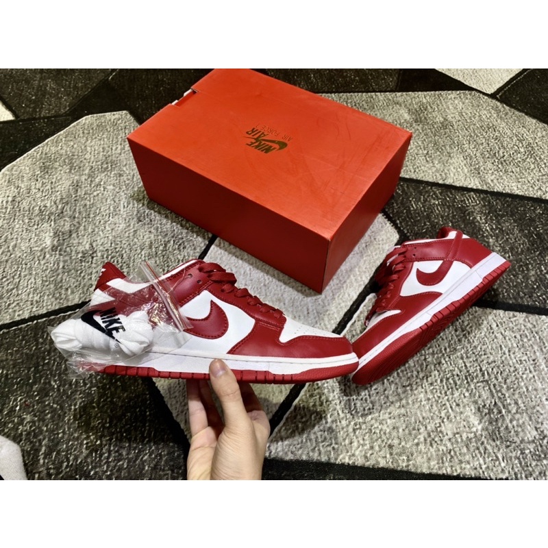 SALE 30% - Giày SB Dunk Gym Red - Chất Lượng Cao Cấp
