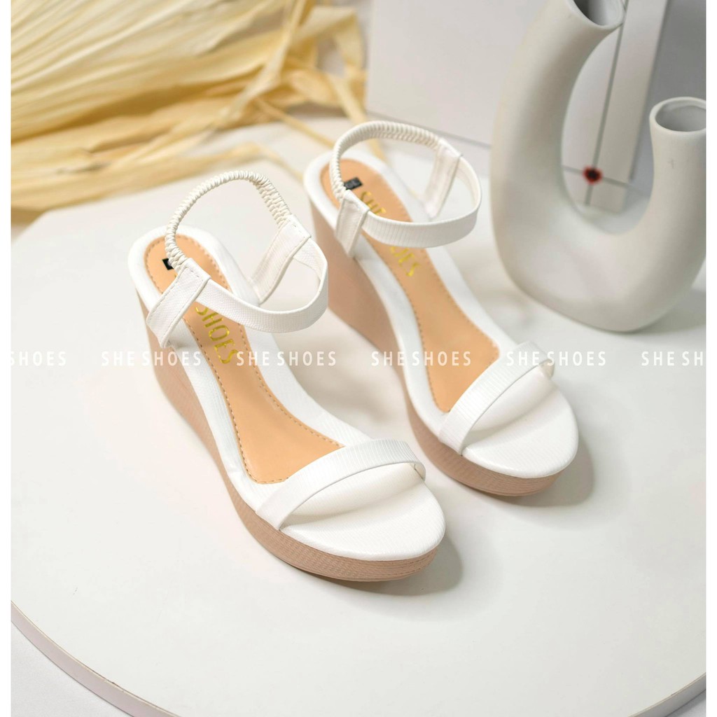 Giày sandal đế xuồng ♥️Freeship♥️ sandal quai ngang 9p siêu xinh. ĐỘC QUYỀN BỞI SHE SHOES