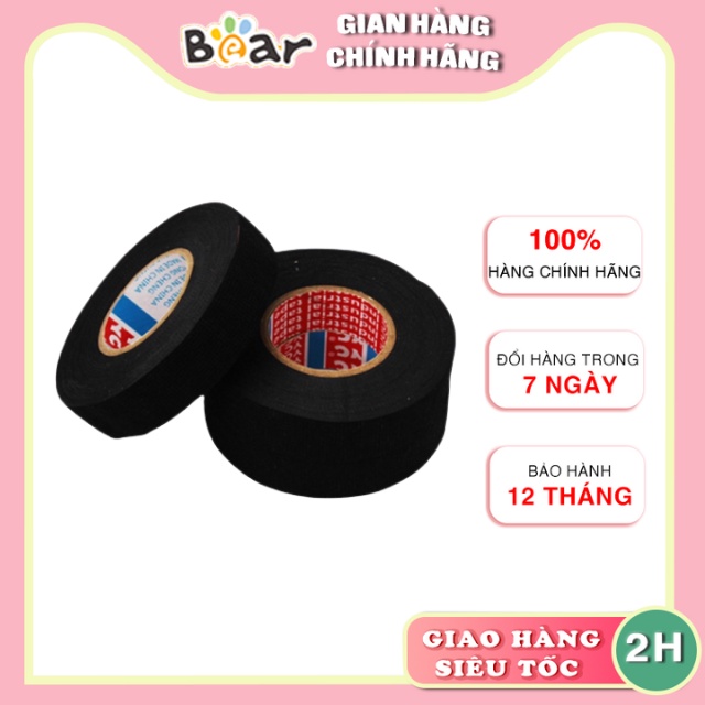 Băng dính vải chịu nhiệt siêu dính BẾP NHÀ BEAR SIZE 19mm*15m