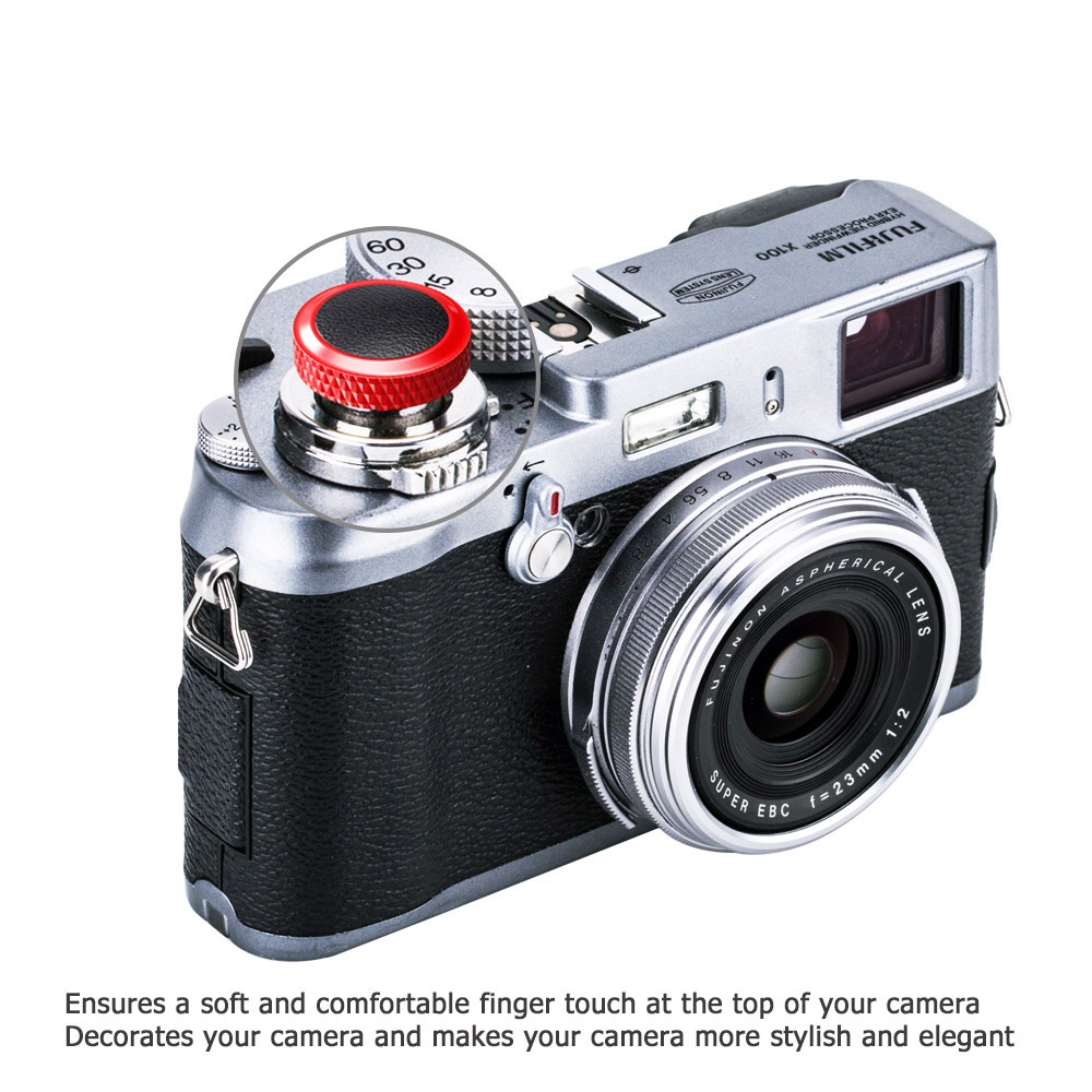 JJC Nút nhả cửa trập máy ảnh cho Fujifilm X-T30II X-E4 X-T30 X-T4 X-T4 X-PRO3 X-T20 X-E3 X-PRO2 X-T10