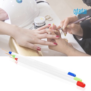 Set 3 cây cọ râu vẽ móng - Cọ vẽ chuyên dụng cho dân làm móng