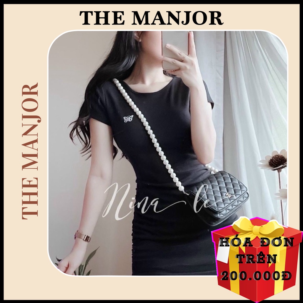 Đầm body sườn thêu bướm | Đầm nhúng sườn dáng ôm sát🔥By steven.factory | BigBuy360 - bigbuy360.vn