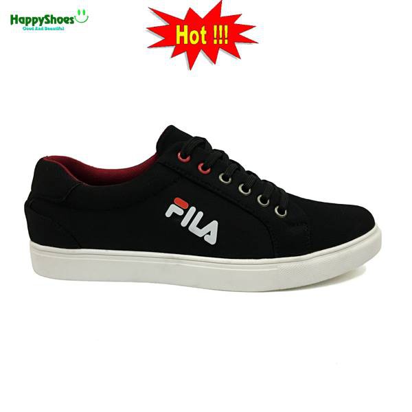 [FULLBOX] Giày Sneaker Nam Fila Đen Dây Vải