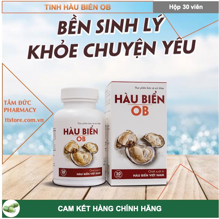 HÀU BIỂN OB NEW [H/20 viên] - TINH HÀU BIỂN OB [H/30 viên] - Tăng Cường Sinh Lý Nam, Kéo Dài Quan Hệ / Cuộc Yêu