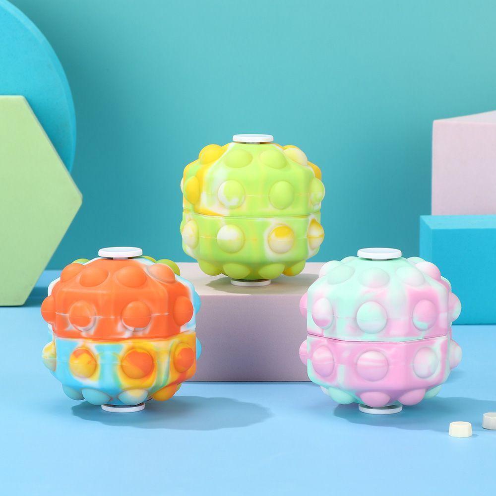 Con Quay Đồ Chơi Fidget Spinner BằNg Silicone GiúP GiảM Stress