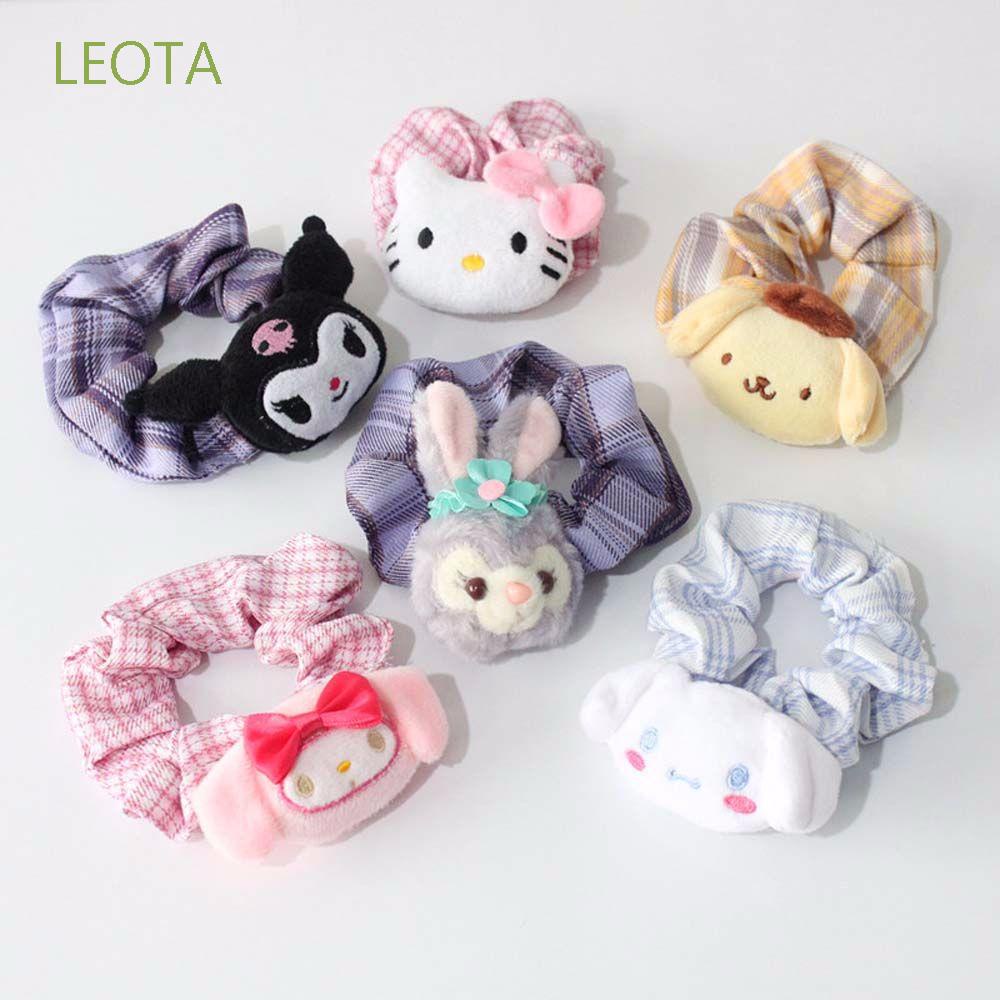 Dây cột tóc co giãn trang trí nhân vật hoạt hình anime My Melody Kuromi cho nữ