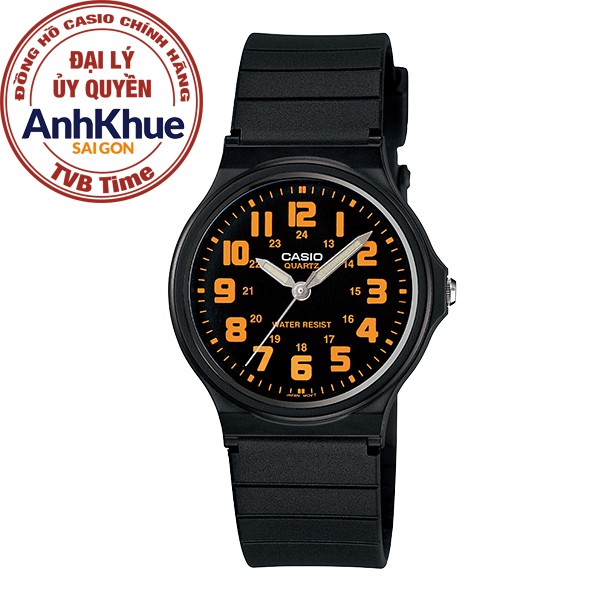 Đồng hồ unisex dây nhựa Casio chính hãng Anh Khuê MQ-71-4BDF (34mm)