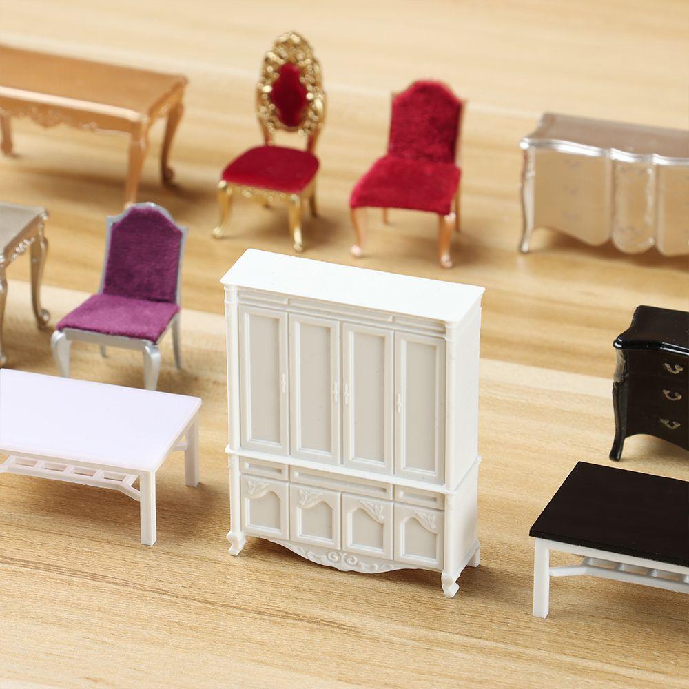 Mô Hình Ghế Sofa Cầu Vồng Thời Trang Cho Nhà Búp Bê