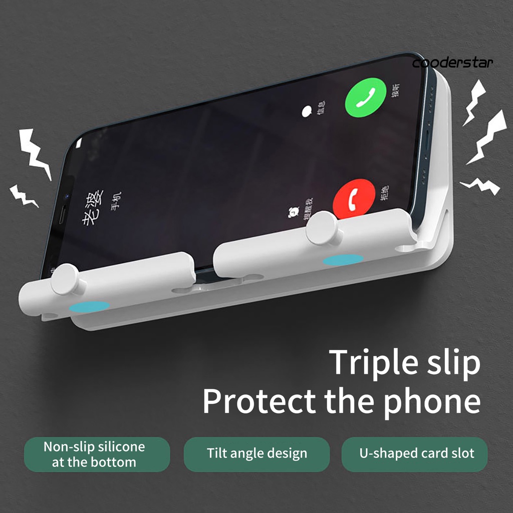 Giá Đỡ Điện Thoại Gắn Tường Đa Năng Tiện Dụng